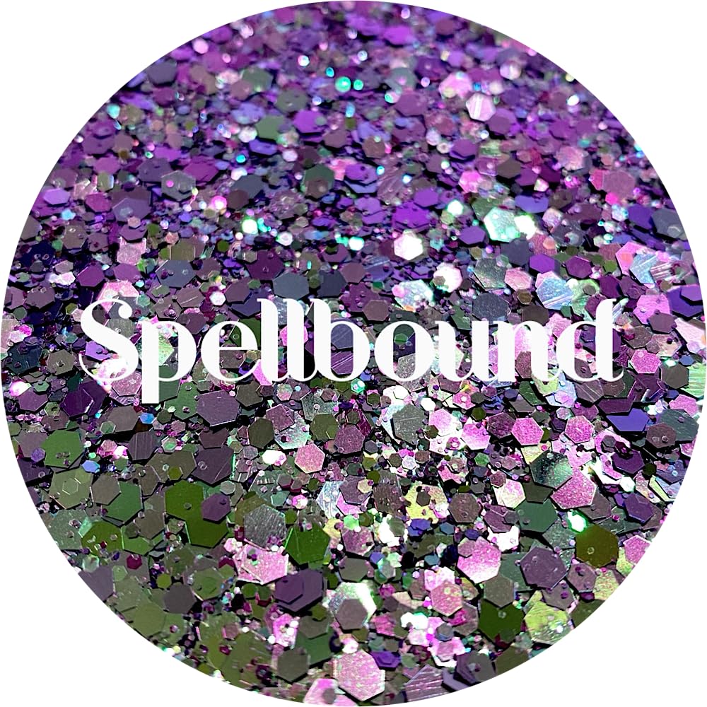 Purple Polyester Glitter | Craft Glitter | Glitter for Arts & Crafts | Tumblers | Cosmetics | Nails | Epoxy Resin Art | Slime | DIY | Body Glitter | 1