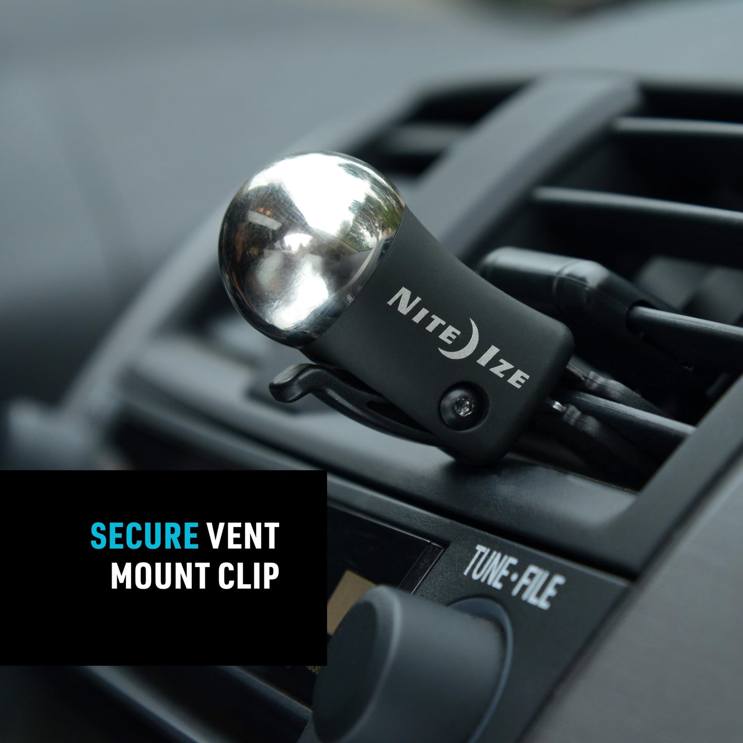 Nite Ize Steelie Vent Mount - Additional Car Vent Mount for Cell Phones - Compatible Phone Accessories for Steelie Magnetic Phone Mounting System