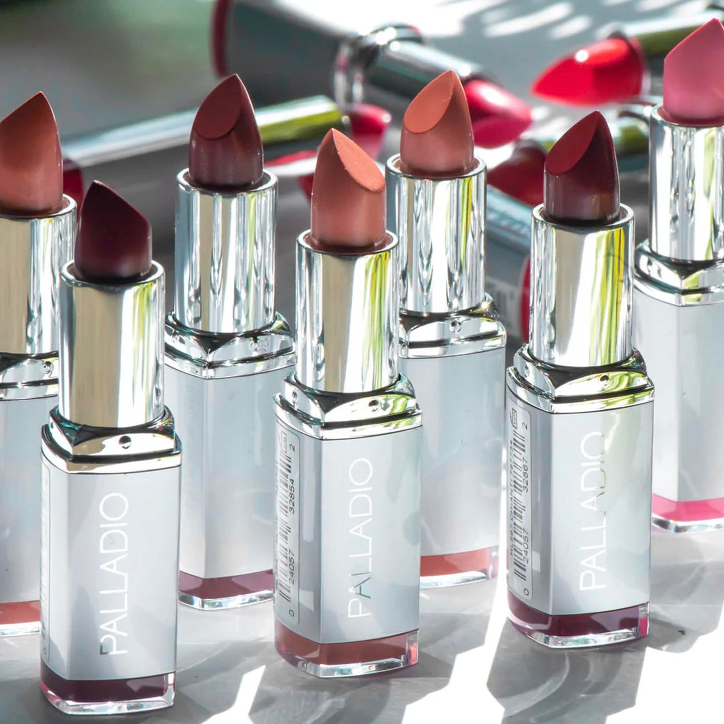 Palladio Herbal Lipstick, Rich Pigmented and Creamy, Infused with Aloe Vera, Chamomile & Ginseng, Prevents Lips from Drying, Combats Fine Lines, Long