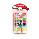 Lip Smacker Sanrio Hello Kitty and Friends 8-Piece Flavored Lip Balm, My Melody, Little Twin Stars, and Chococat, Hydrating & Protecting