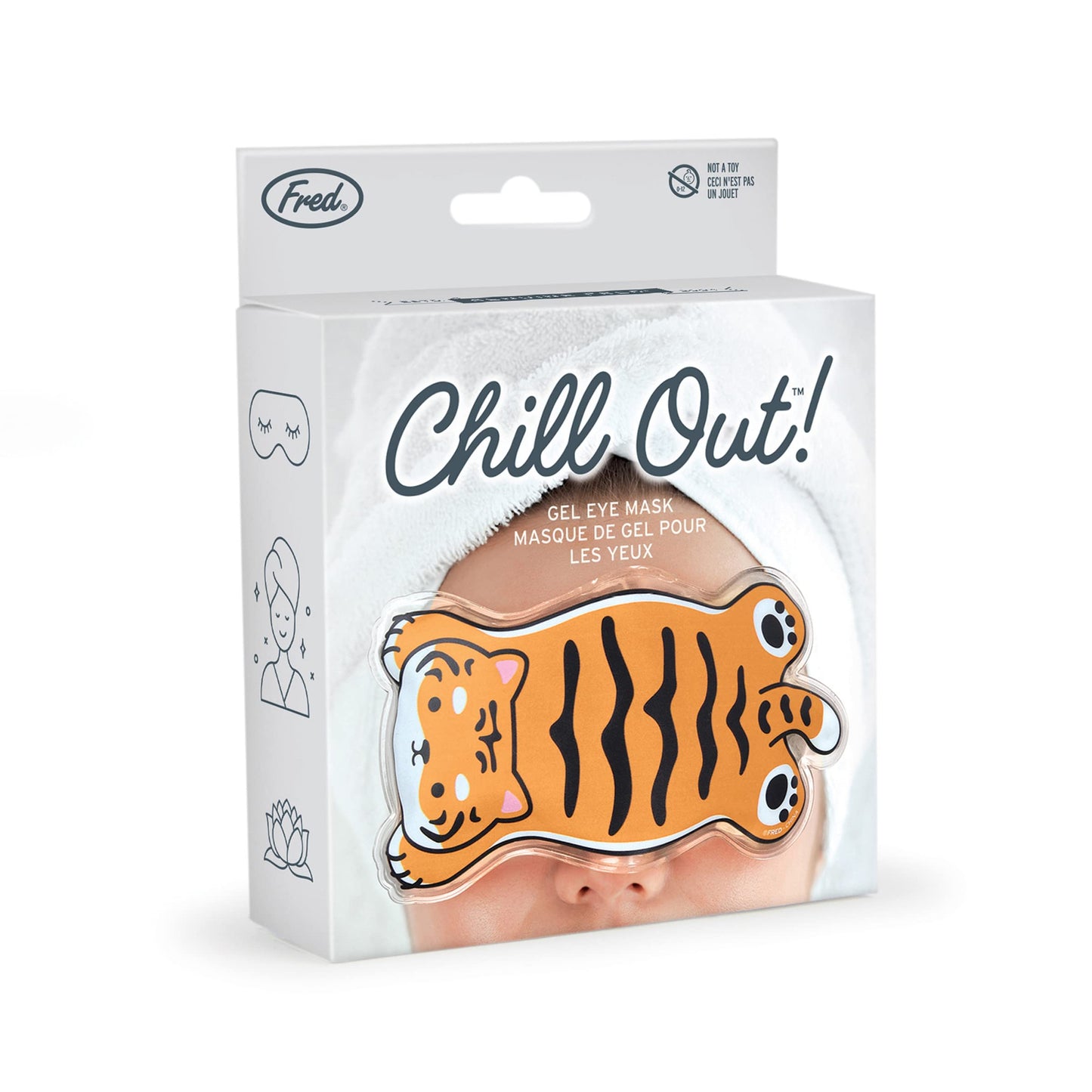 Genuine Fred Chill Out Eye Mask, Tiger Rug