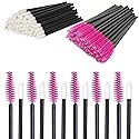 Disposable Lip Wands and Mascara Wands, 100pcs each package total 200pcs Lip Applicators Mascara Makeup Applicator Lip gloss Tool Makeup Make Up Lip