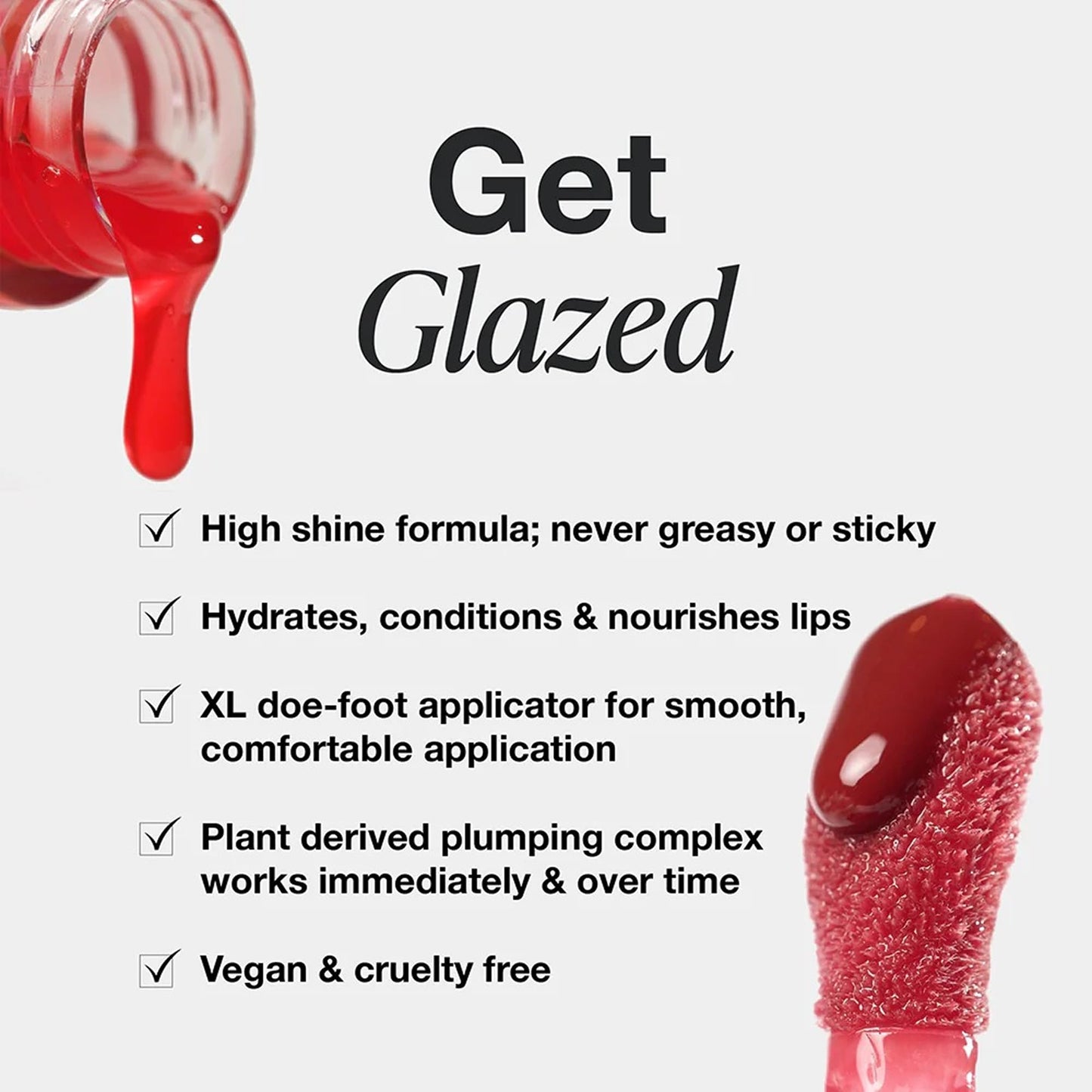 INNBEAUTY Project Glaze Lip Oil Fruit Punch, Hydrating Vegan Lip Oil Gloss Hybrid, 0.2 OZ
