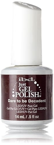 IBD Just Gel Soak Off Brown Nail Polish, Dare To Be Decadent Beauty & Personal Care IBD