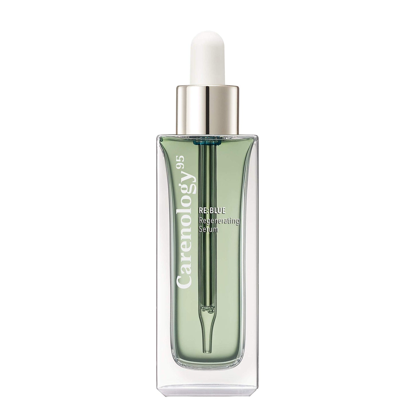 Carenology Blue Tansy Regenerating Organic Face Serum: Oil-Free, Antioxidant Natural Ingredients Witch Hazel, Neroli Oil, Beta glucan for Pure