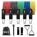 VEICK Resistance Bands, Exercise Bands, Workout Bands, Resistance Bands for Working Out with Handles for Men and Women, Exercising Bands for Fitness…