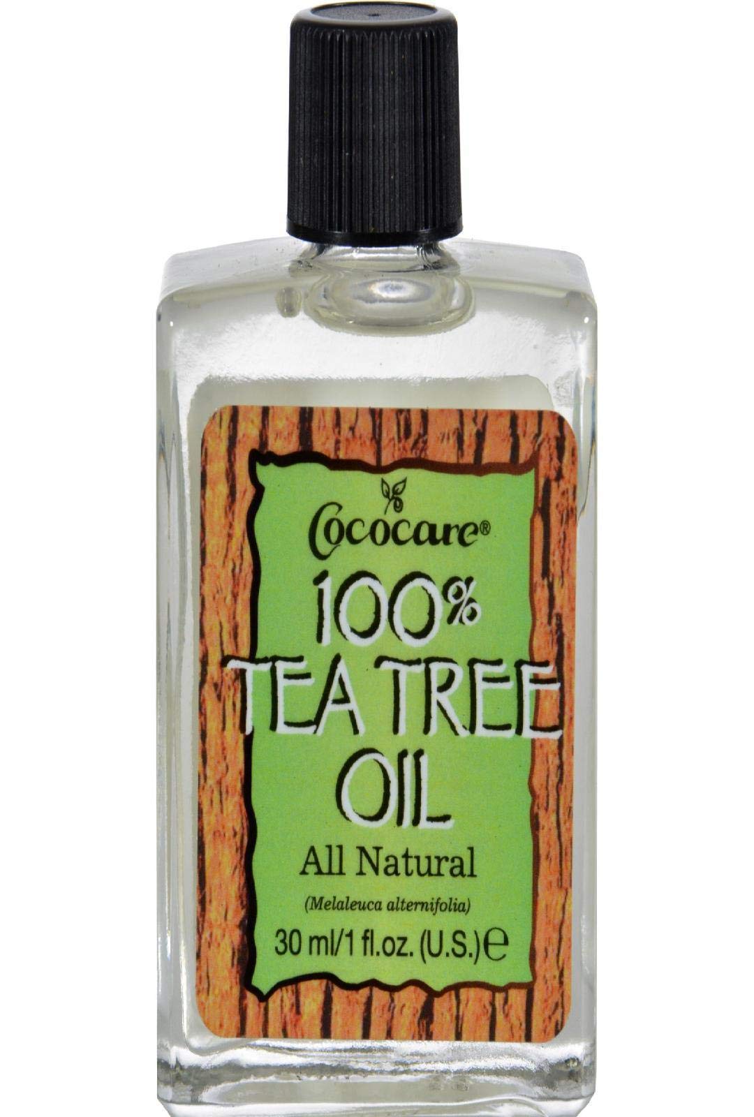 Cococare Skin Care All Natural Tea Tree Oil -1 Fl Oz - Australian Tea Tree Oil for Skin Care and Hair Care