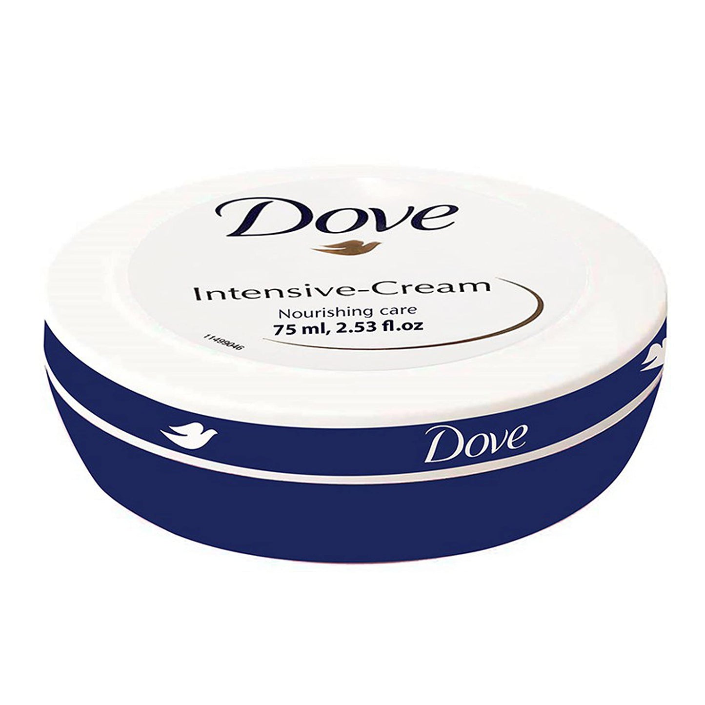 Dove Nourishing Body Care Face, Hand and Body Rich Nourishment Cream for Extra Dry Skin with 48 Hour Moisturization, 2.53 FL OZ (Pack of 2)