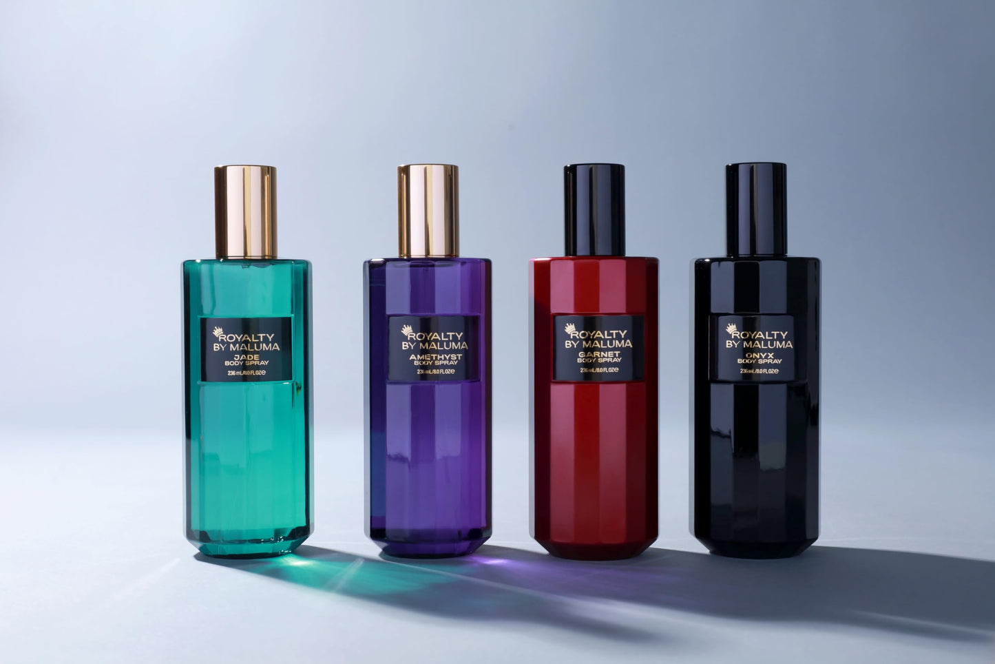 Royalty by Maluma Jade Body Spray – 8 oz Luxurious Fruity Floral Chypre Scent with Bergamot & Black Currant, Perfume for Women