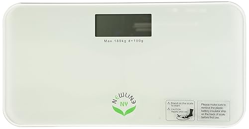 NewlineNY 700 Series Mini Travel Digital Bathroom Scales (no Sleeve) (White)