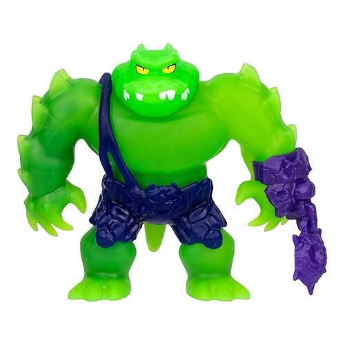 Heroes of Goo Jit Zu Meteor Madness, Stretchy Rock Jaw Action Figure, with Unique Gooey Filling & Meteor Battle Gauntlet, Sensory Toy That Stretch Up…
