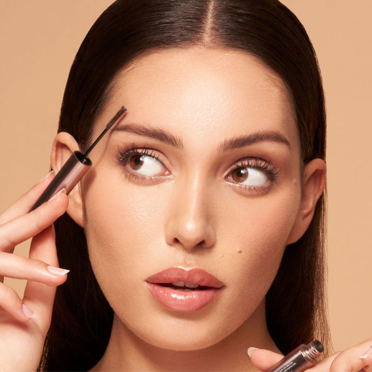YENSA Brows On Brows Super Defining Tinted Eyebrow Gel - Long-Wear Shaping Eye Brow Gel with Superfoods for Color & Thickness - Combs, Shapes & Locks