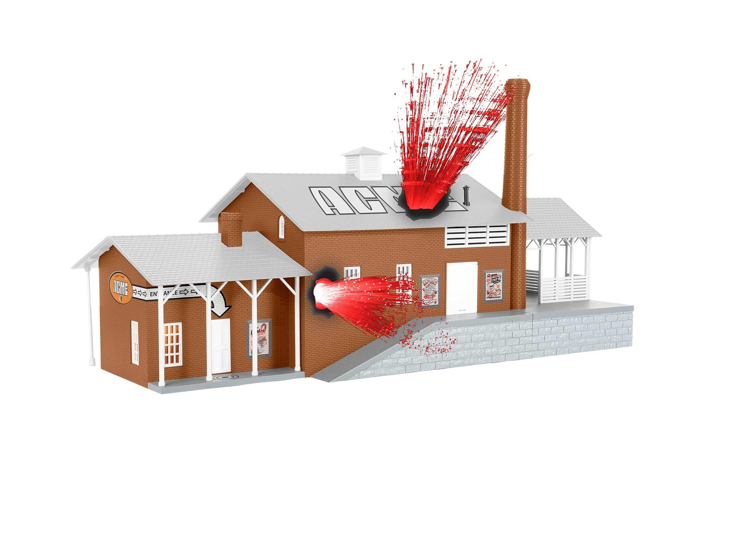 Lionel Looney Tunes Acme Plug-Expand-Play Dynamite Factory Model Train Accessory