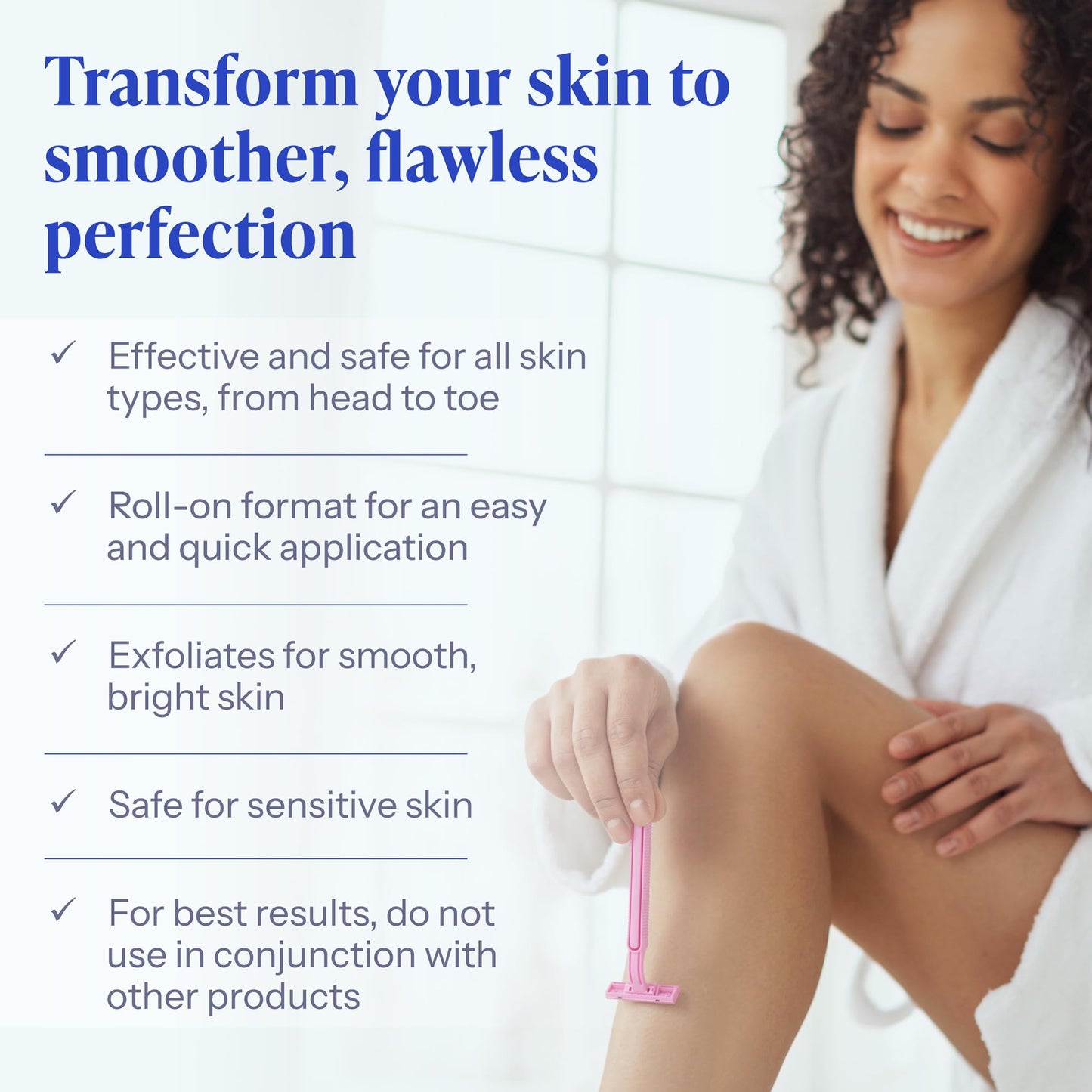 Tend Skin Refillable Roll-On Solution For Razor Bumps & Ingrown Hair 2.5 Oz Beauty and Personal Care Tend Skin