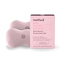 Method Bar Soap, Pure Peace, Pure Peace, Rose Water, Peonies + Pink Sea Salt notes, Plastic Free, 2 bars, 5oz each