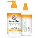 Arm & Hammer Liquid Hand Soap for Skin Cleaning - Cleanser for Kitchen & Bathroom with Orange Citrus Scent - Natural Hand Soap Cleanses, Softens 14 FL