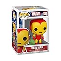 Funko POP! Marvel: Holiday - Iron Man with Bag - Marvel Comics - Collectable Vinyl Figure - Gift Idea - Official Merchandise - for Kids & Adults…