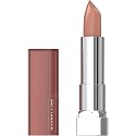 Maybelline Color Sensational Lipstick, Lip Makeup, Cream Finish, Hydrating Lipstick, Nude, Pink, Red, Plum Lip Color, Truffle Tease, 0.15 oz;