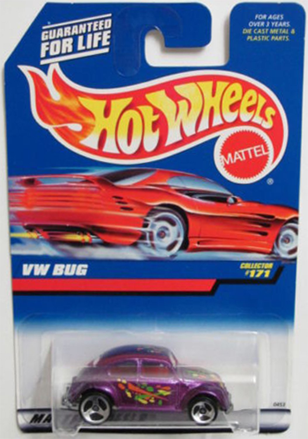 HOT WHEELS VW BUG PURPLE #171