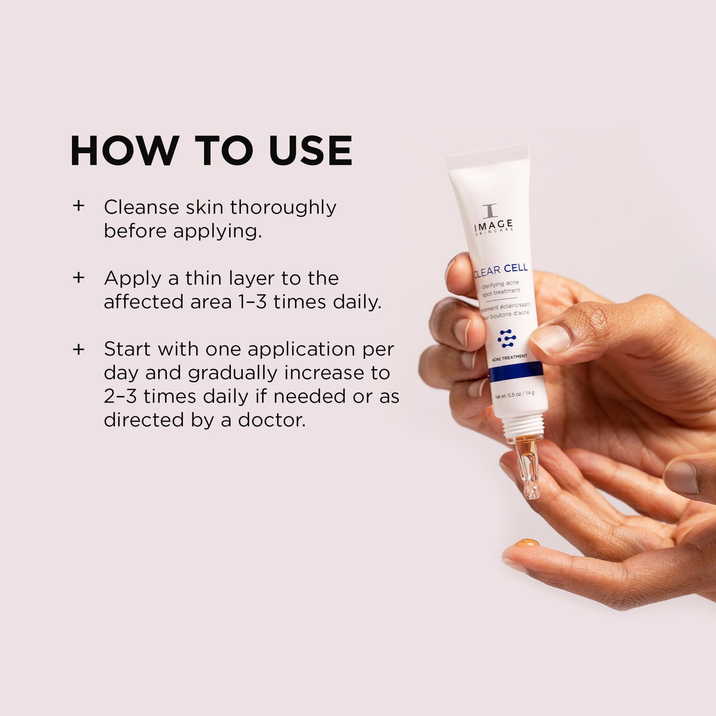 IMAGE Skincare, CLEAR CELL Clarifying Acne Spot Treatment, with Salicylic Acid, Targets Existing Acne Blemishes while Preventing New Blemishes from