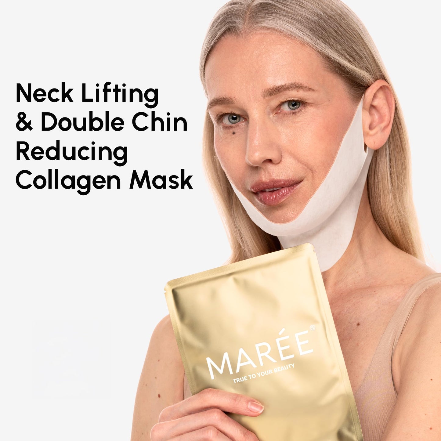 MAREE V-Lifting Mask PDRN Salmon DNA - Nourishing V-Lift Sheet Mask for Daily Skincare Routine Beauty and Personal Care MAREE