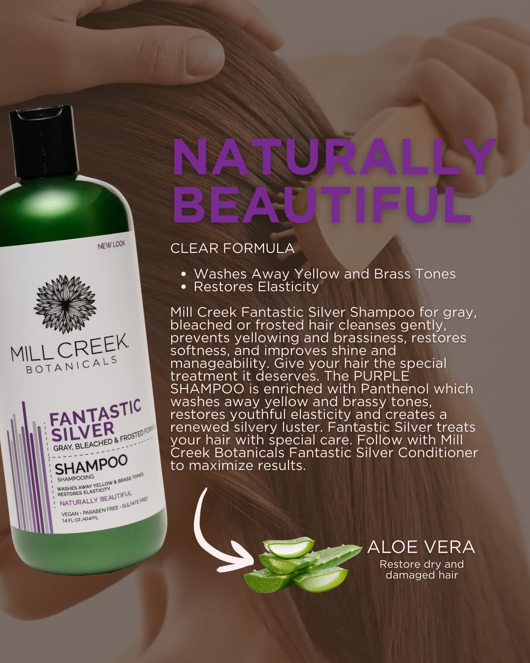 Mill Creek Fantastic Silver Shampoo and Conditioner Bundle
