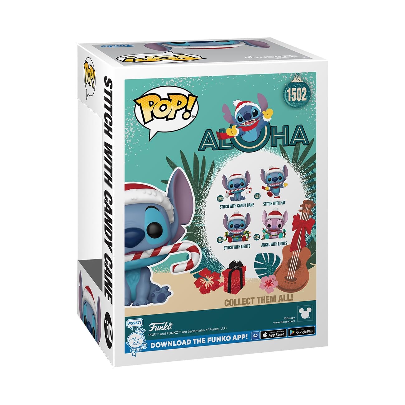Funko Pop! Disney: Stitch - Stitch with Candy Cane