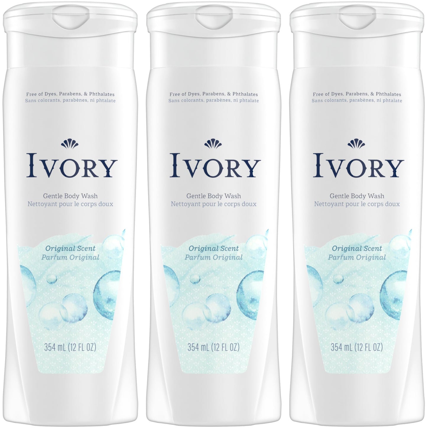 Ivory Body Wash - Original - 12 oz - 3 pk