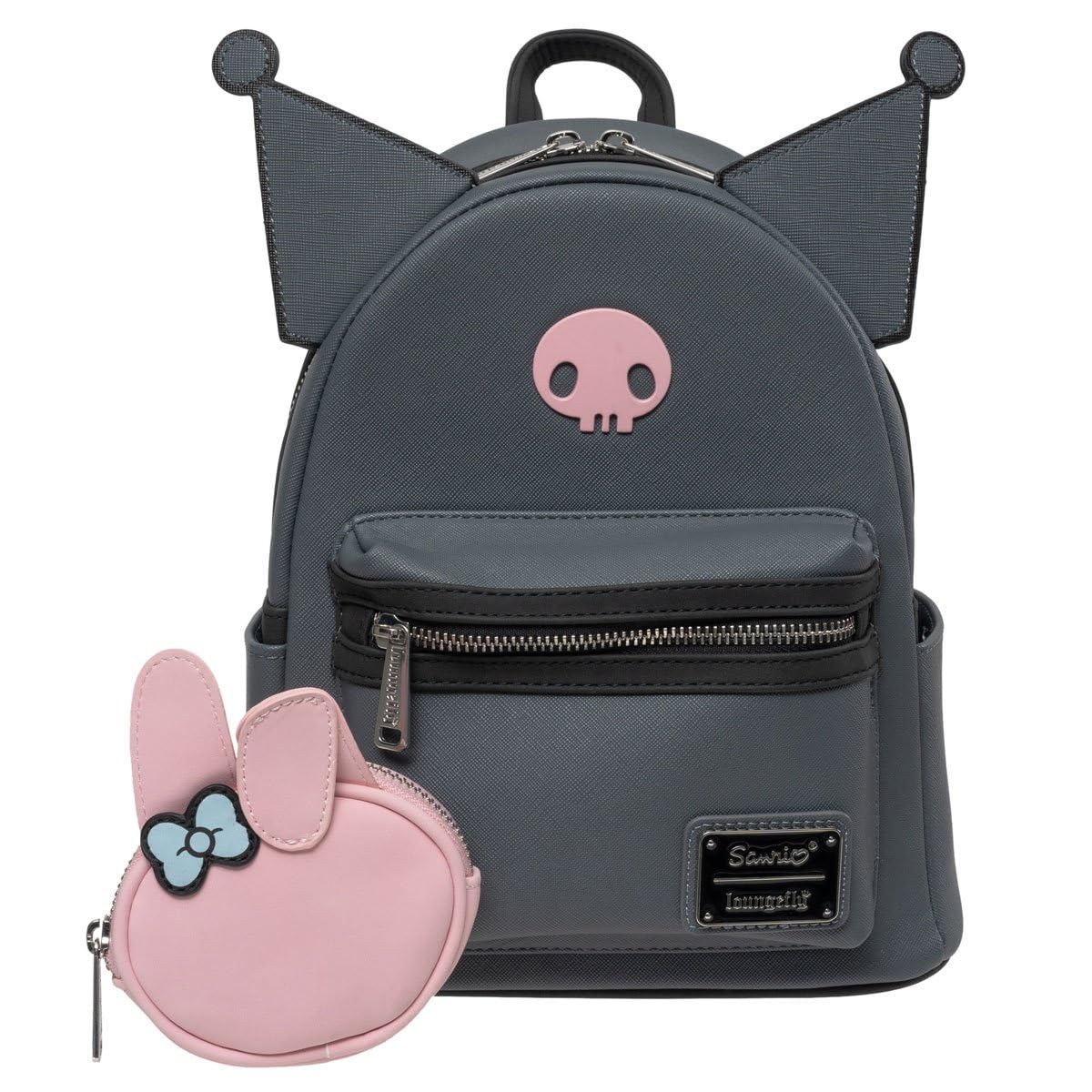 Loungefly Sanrio Kuromi and My Melody Best Friends Forever Exclusive Mini-Backpack with Coin Purse