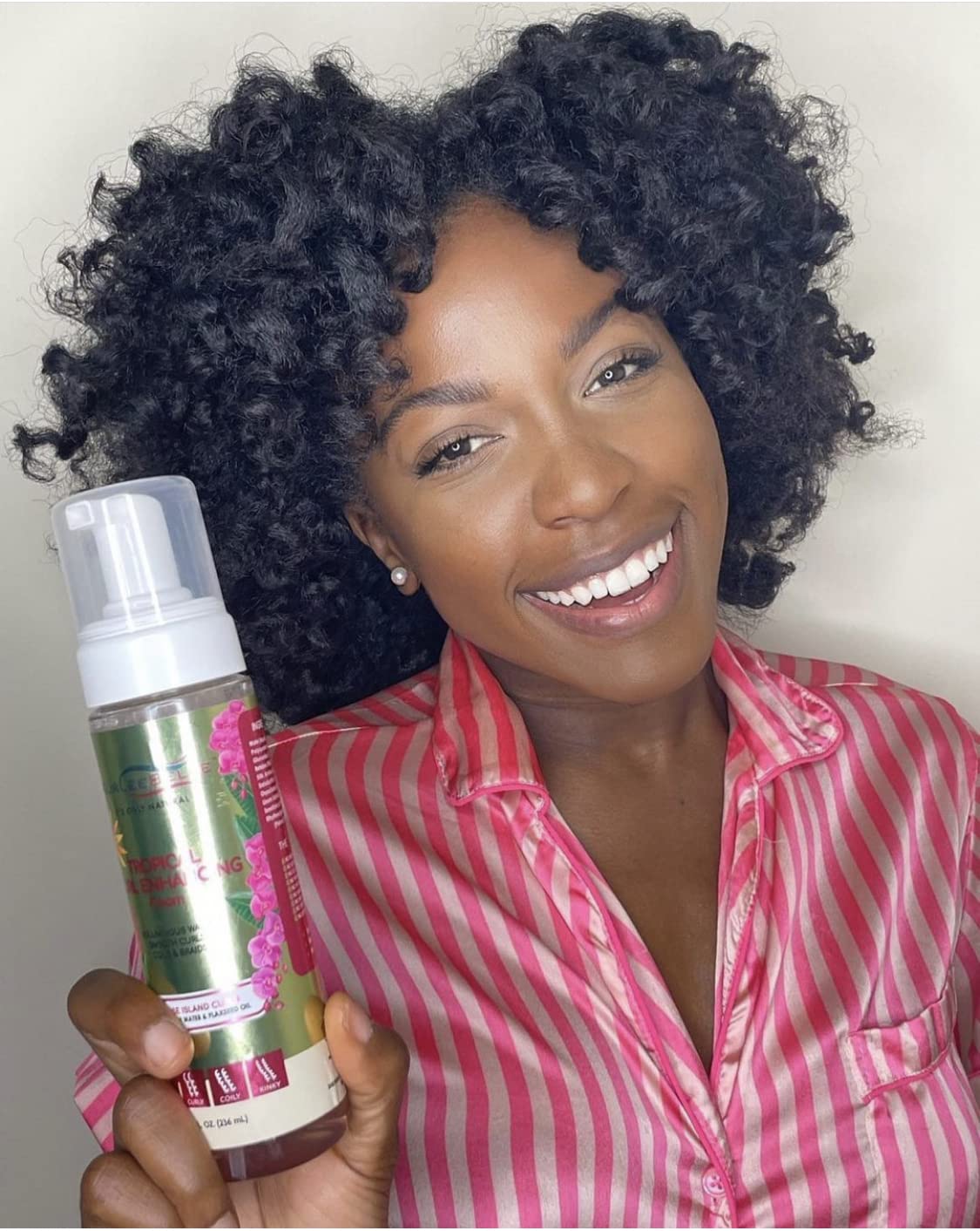 Kurlee Belle Tropical Curl Enhancing Foam