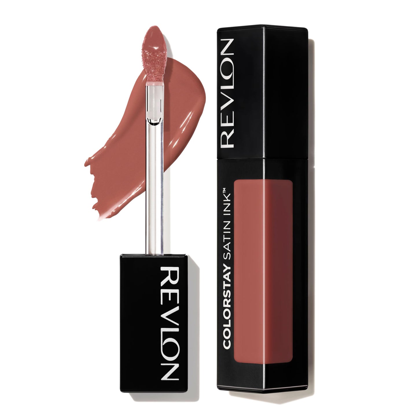 Revlon ColorStay Satin Ink Liquid Lipstick, Longwear Rich Lip Colors, Formulated with Black Currant Seed Oil, 006 Eyes on You, 0.17 fl oz