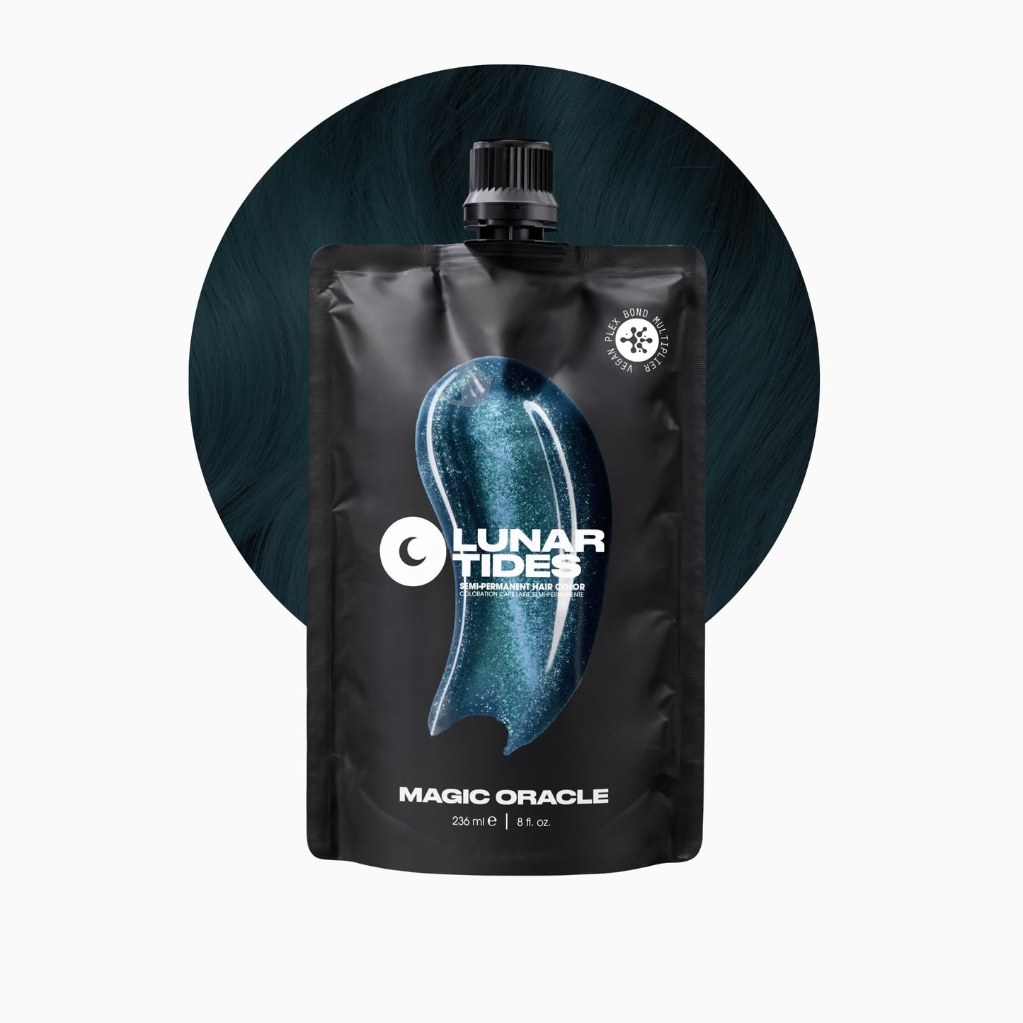 Lunar Tides Semi-Permanent Hair Color (43 colors) (Magic Oracle, 8 fl. oz.)