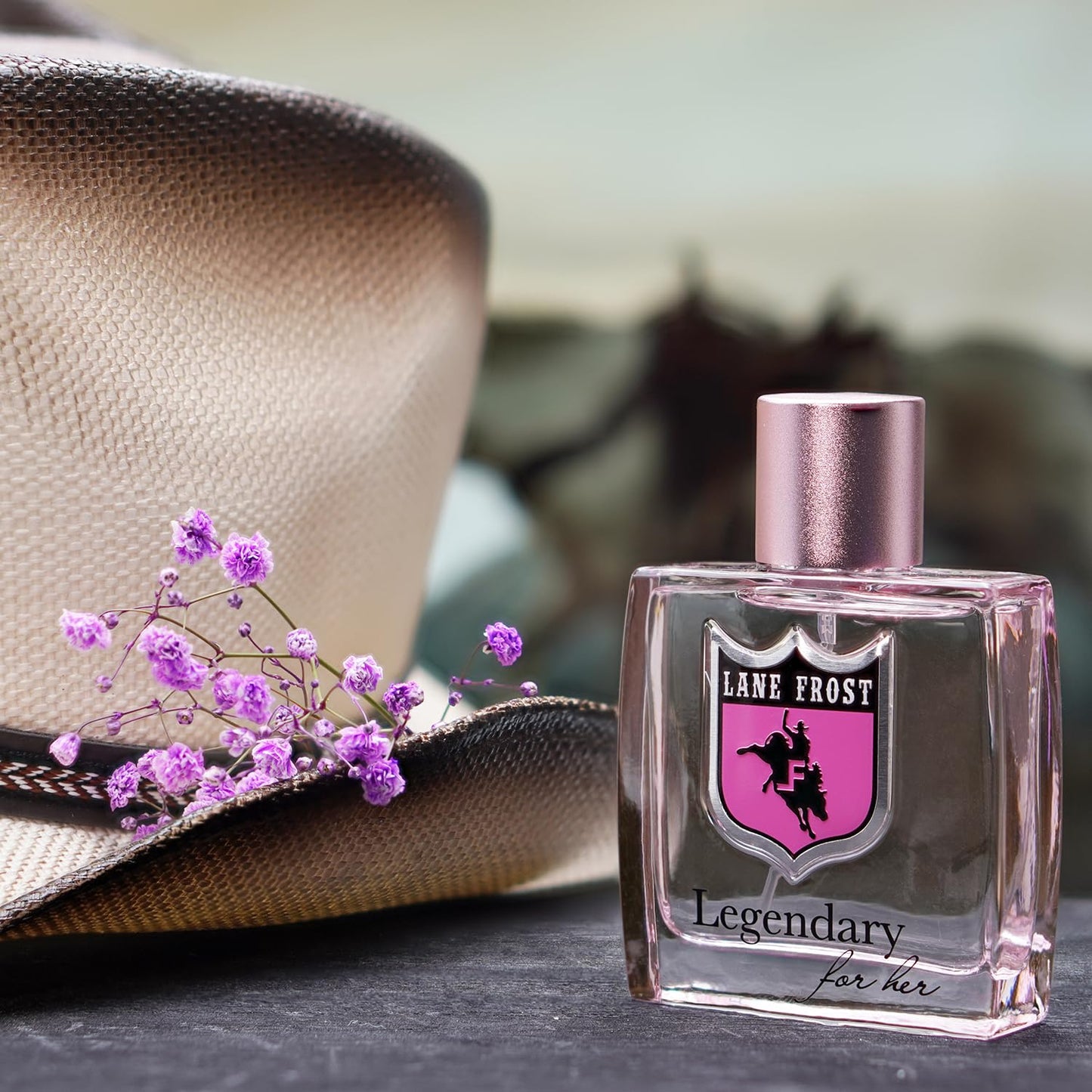 Lane Frost Legendary For Her Perfume - Western-Inspired Women’s Fragrance with Plum, Vanilla, and Amber - Long Lasting Feminine Perfume Spray - Modern