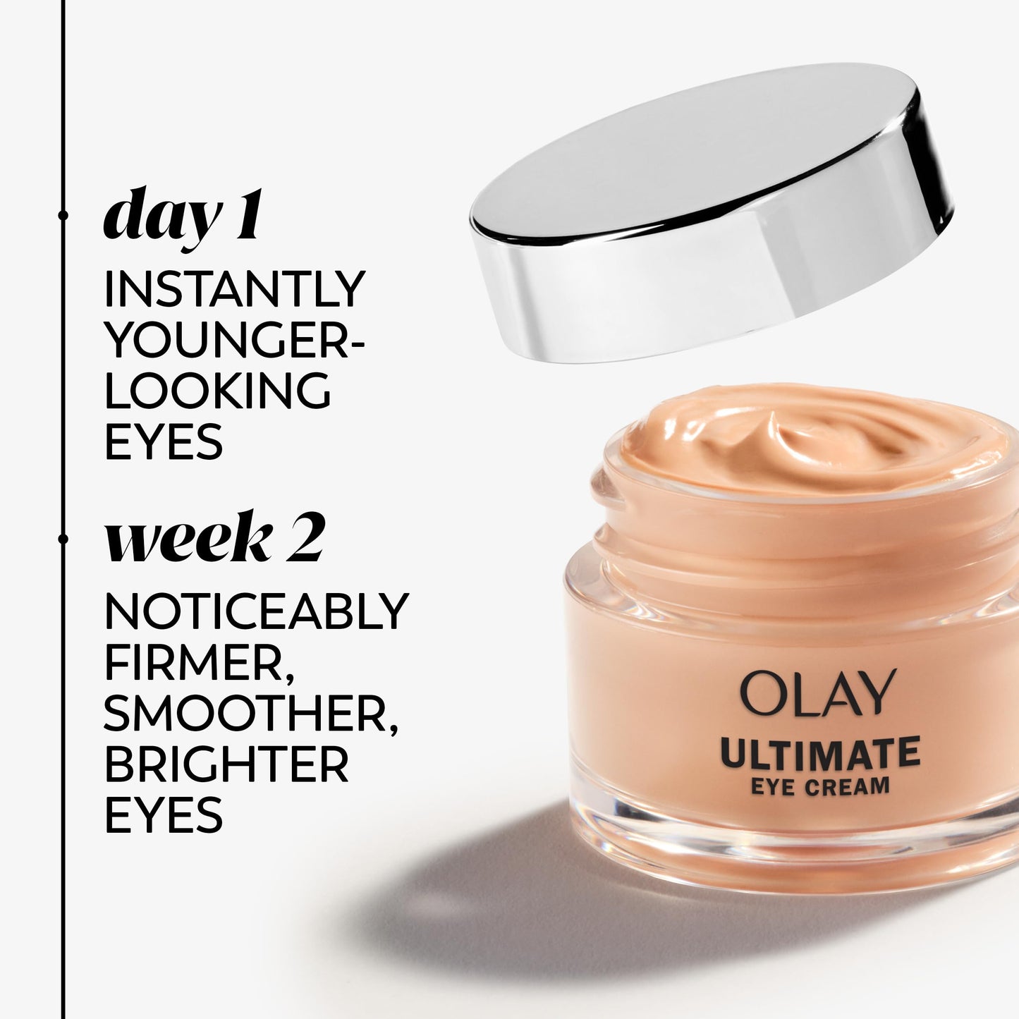 OLAY Ultimate Eye Cream for Dark Circles, Wrinkles And Puffiness 0.4 oz (Pack of 6)