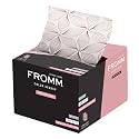 Fromm Pop Up Hair Foils, Pink Petals Pattern, Cosmetology Supplies, Hairstylist Essentials, Lightweight, Ideal for Highlighting and Coloring, Precut