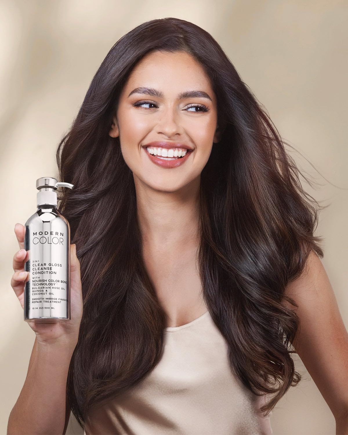 Modern Color 3-in-1 Hair Color Refresh, Cleanse & Condition For 3x Shine - 100% Vegan, Cruelty-Free, Sustainably Packaged, Non-Toxic, Certified Clean