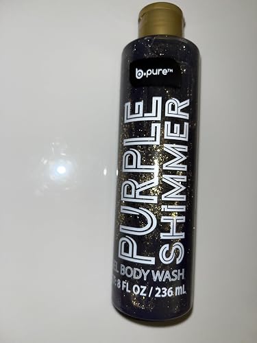 b.pure Purple Shimmer gel Body Wash