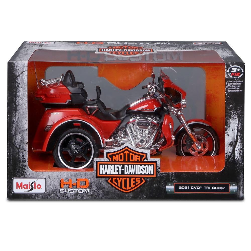 Maisto 1:12 Harley Davidson 2021 CVO Tri Glide