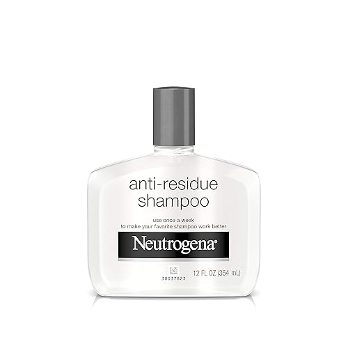 Neutrogena Anti-Residue Clarifying Shampoo, Gentle Non-Irritating Clarifying Shampoo to Remove Hair Build-Up & Residue, 12 fl. oz