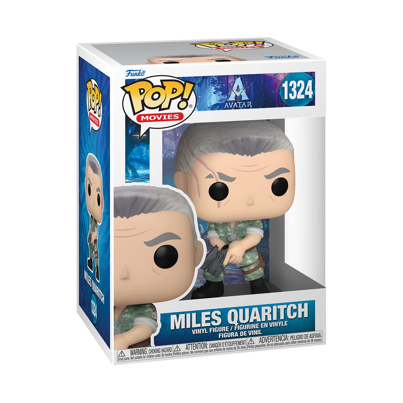 Funko POP! Movies: Avatar - Miles Quaritch - Avatar: The Way of Water - Collectable Vinyl Figure - Gift Idea - Official Merchandise - for Kids…