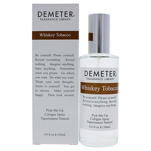 Demeter Whisky Tabacco Cologne Spray for Women, 4 Ounce