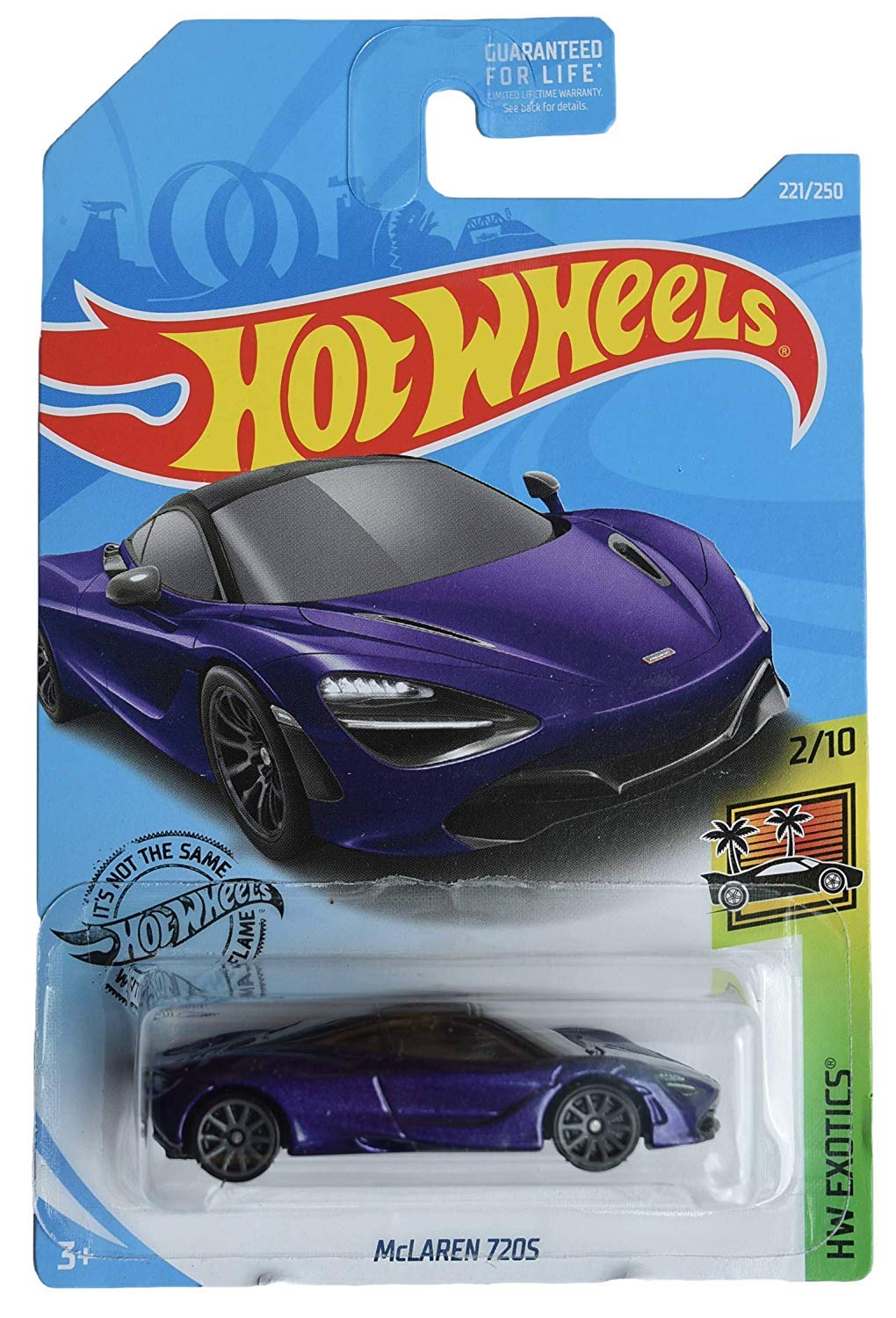 Hot Wheels McLaren 720S 1:64 Scale Die-Cast Car, Purple, Kid, Unisex, Children