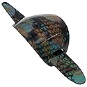 Camila Paris CP3243 French Hair Bun Holder Cover Cap Hair Updo, Turquoise, Hair Pin Thru, Strong Hold Grip Hair Clips for Women, No Slip and Durable