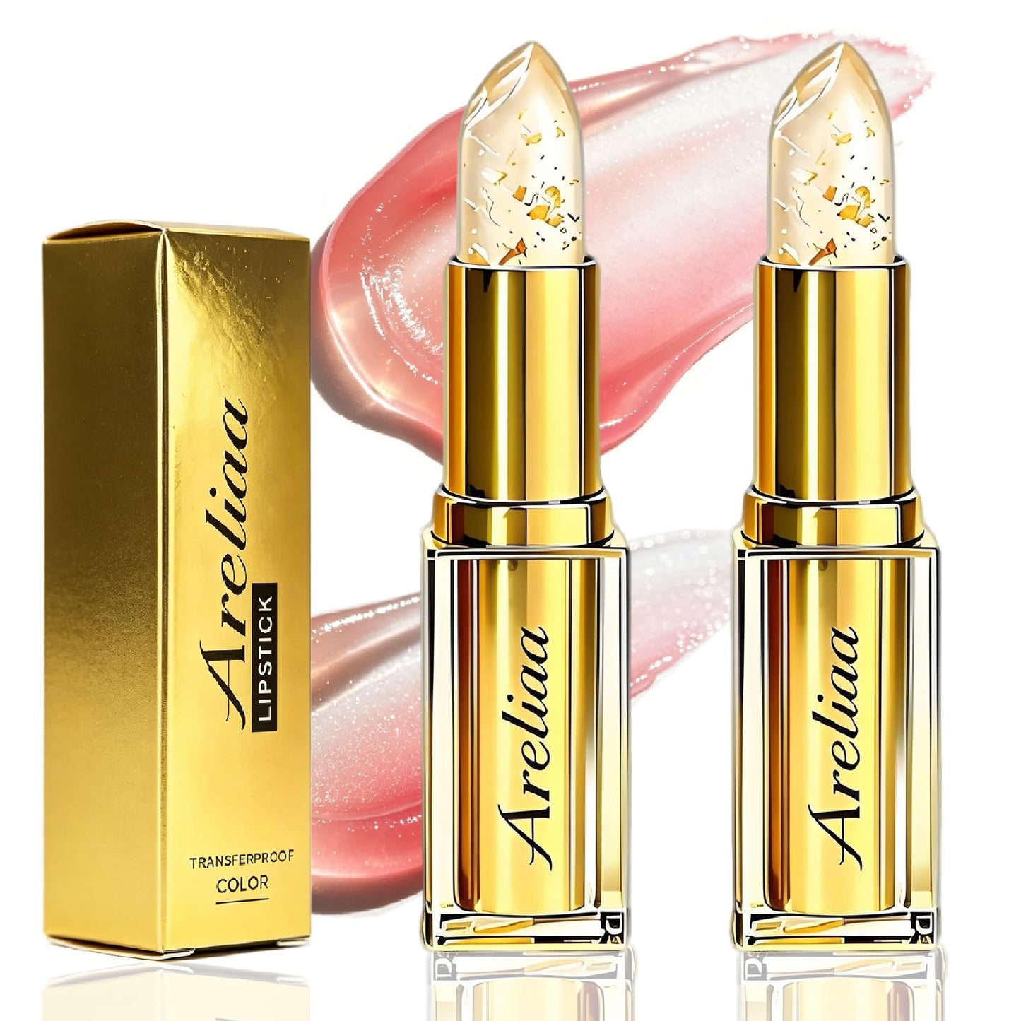 Areliaa Skin-Adaptive Lipstick for Older Women, Ph Lipstick Color Changing Long Lasting, Transfer-Resistant & Nourishing Lip stick, Keeping Makeup in