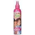 African Pride Dream Kids Olive Miracle Instant Moisture Detangler, Restores Natural Coils & Curls, Adds Moisture & Controls Frizz, 8 Oz