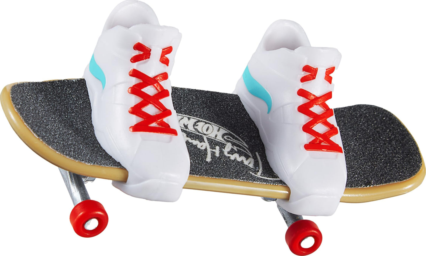 Hot Wheels Skate Tony Hawk Fingerboard & Removable Skate Shoes Multipack, 4 Boards, 2 Pairs of Shoes, 1 Exclusive Set (Styles May Vary)