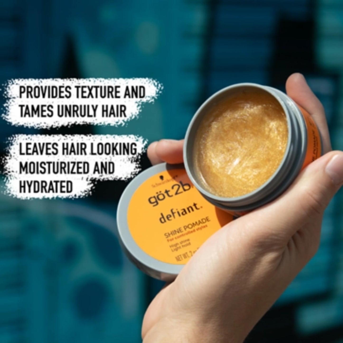 Got 2B Defiant Shine Pomade 2 Ounce (Pack of 6)