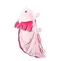 The Petting Zoo Axolotl Stuffed Animal Plushie Backpack, Gifts for Kids, Sealife Animal Toy, Pink Axolotl Plush Toy Book Bag, 20 inches