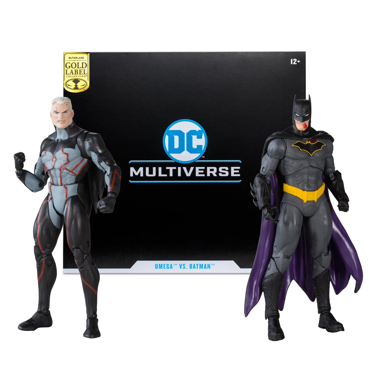 DC Multiverse McFarlane Toys Omega vs Batman 2pk