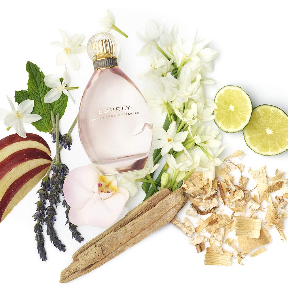 SJP - Sweet, Floral, Musky Amber Woody Eau De Parfum Spray Fragrance for Women - With Notes of Mandarin, Bergamot, Apple, and Cedarwood - Intense